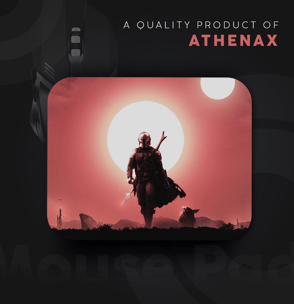 Mousepad | Mandalorian Pink sky