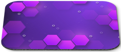 Mousepad | Purple gradient cricles